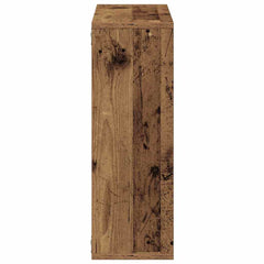 vidaXL Wall Shelf Old Wood 104x20x58.5 cm Engineered Wood 5