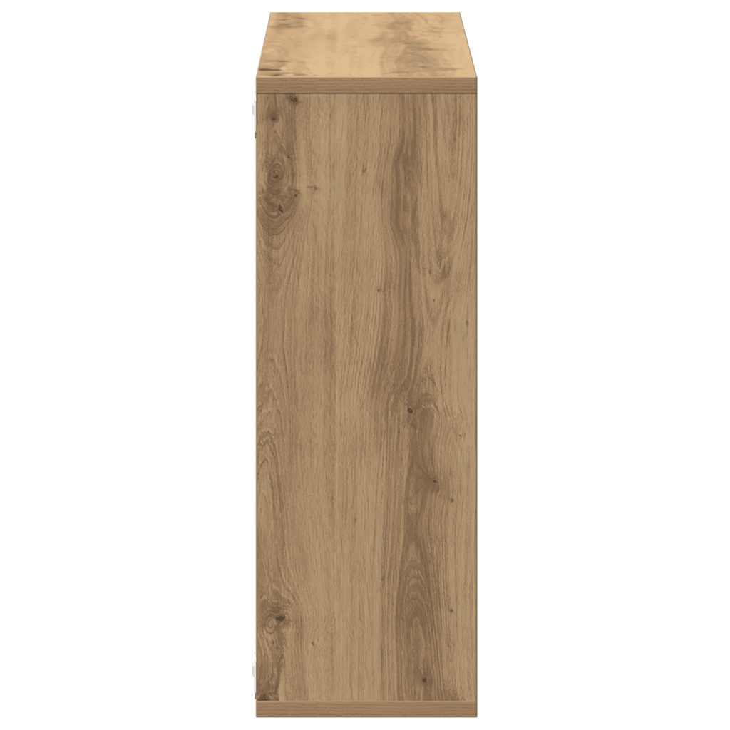 vidaXL Wall Shelf Artisan Oak 104x20x58.5 cm Engineered Wood 5