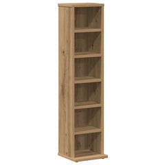 vidaXL CD Cabinet Artisan Oak 21x20x88 cm Engineered Wood 2