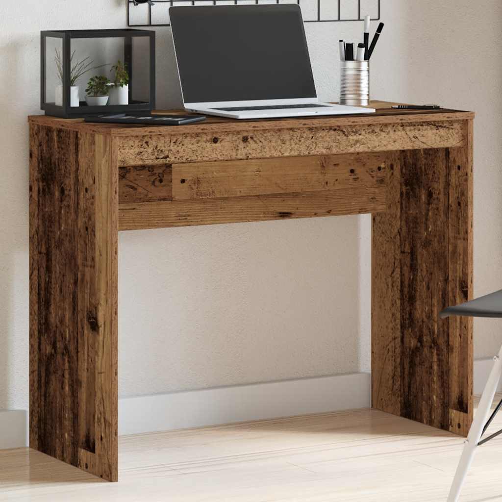 Desk 90x40x72 cm Engineered Wood Old wood