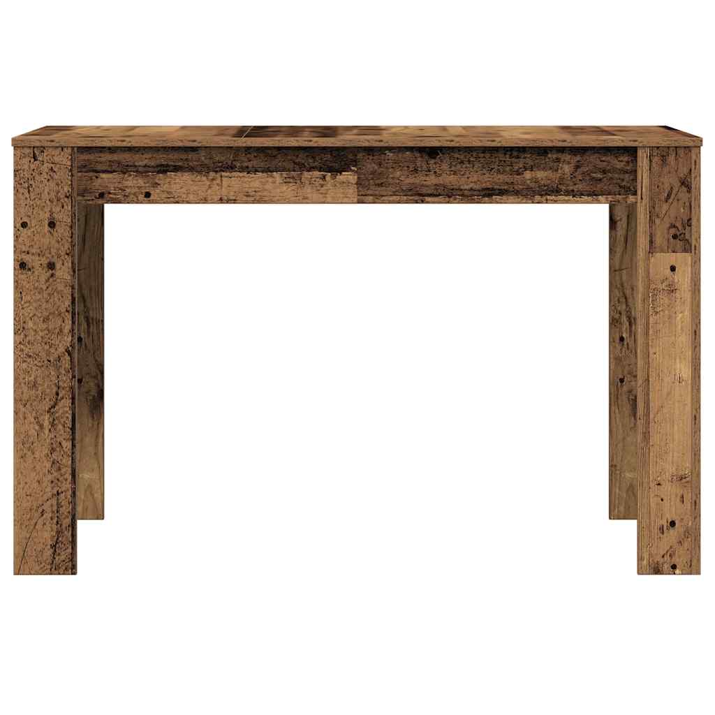 vidaXL Dining Table Old Wood 120x60x76 cm Engineered Wood 5