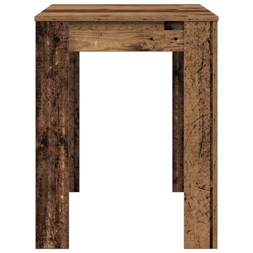 vidaXL Dining Table Old Wood 120x60x76 cm Engineered Wood 6