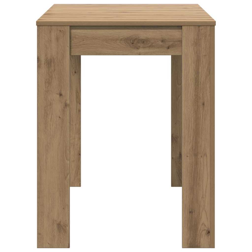 vidaXL Dining Table Artisan Oak 120x60x76 cm Engineered Wood 6