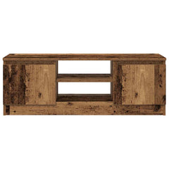 vidaXL TV Cabinet Old Wood 102x30x36 cm Engineered Wood 4