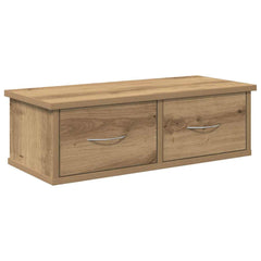 vidaXL Wall Cabinet Artisan Oak 60x26x18,5 cm Engineered Wood 2