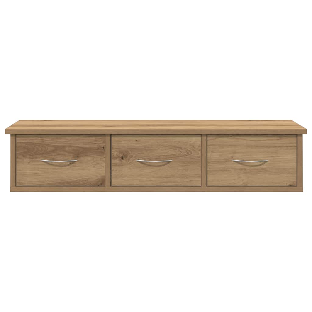 vidaXL Wall Cabinet Artisian Oak 88x26x18,5 cm Engineered Wood 5