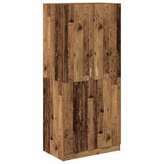 Wardrobe 90x52x200 cm Engineered Wood Old wood