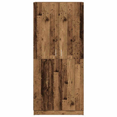 Wardrobe 90x52x200 cm Engineered Wood Old wood