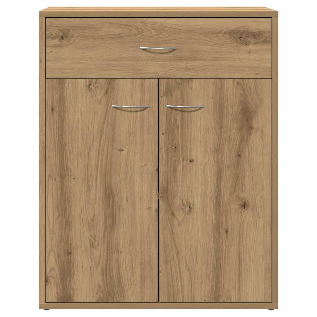vidaXL Sideboard Artisan Oak 60x30x75 cm Engineered Wood 4