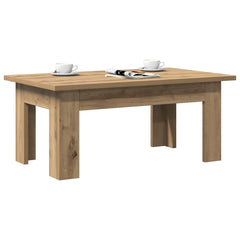 vidaXL Coffee Table Artisan Oak 100x60x42 cm Engineered Wood 3