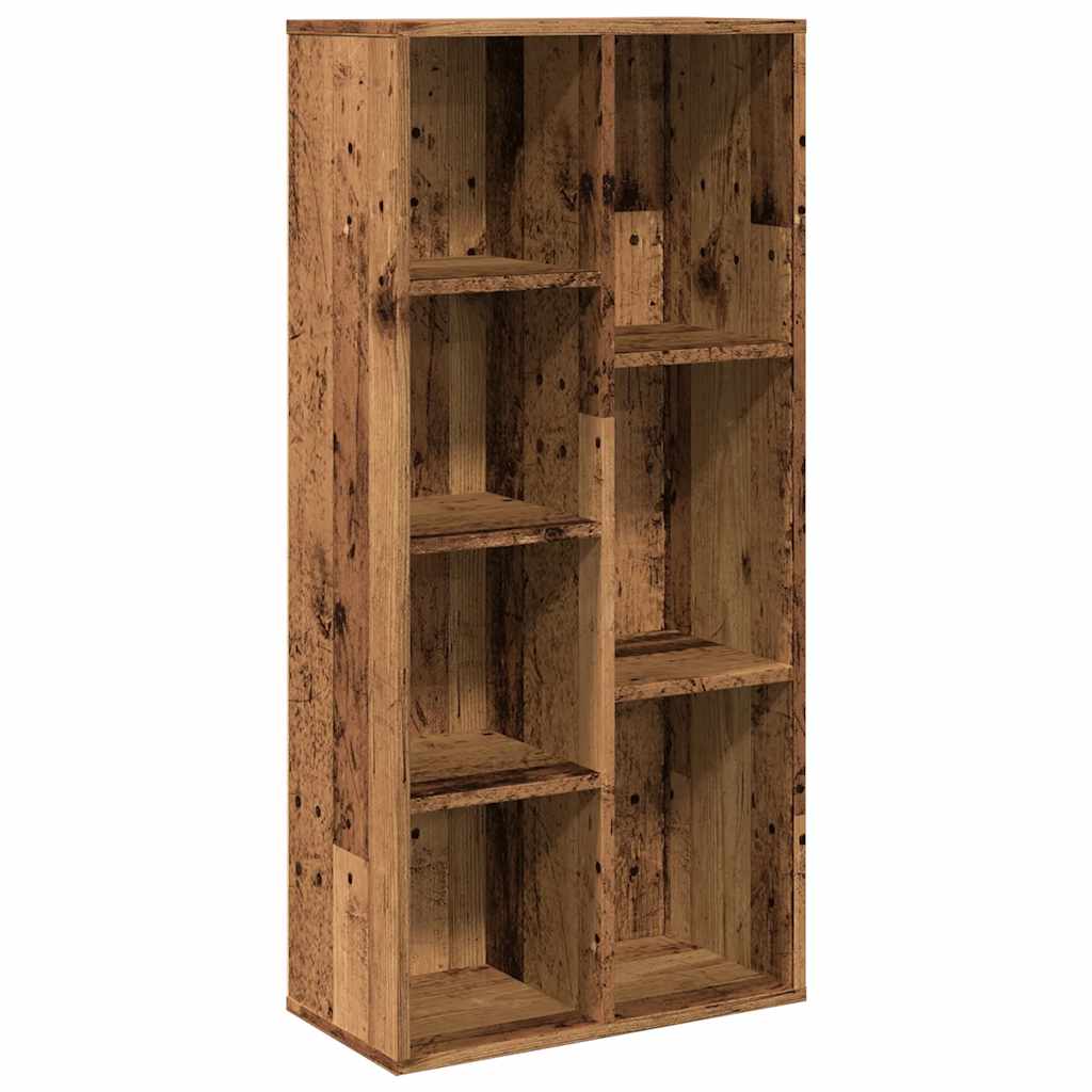 vidaXL Book Cabinet Old Wood 50x25x104 cm 2