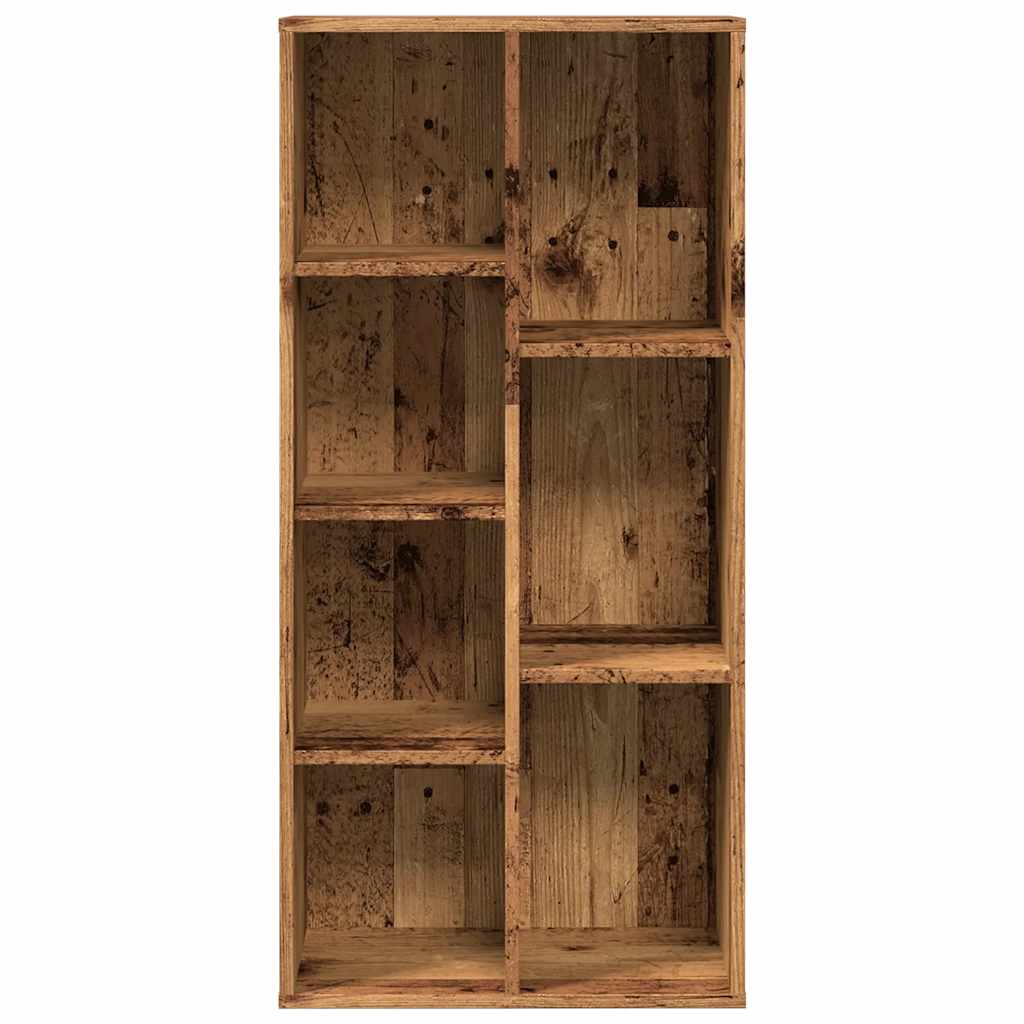 vidaXL Book Cabinet Old Wood 50x25x104 cm 5