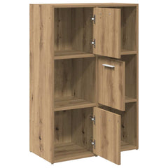 vidaXL Bookshelf Artisan Oak 60.5x30x90 cm Engineered Wood 5