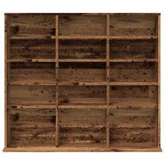 vidaXL CD Cabinet Old Wood 100x23x89,5 cm Engineered Wood 4