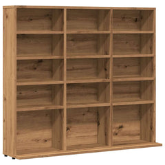 vidaXL CD Cabinet Artisan Oak 100x23x89,5 cm Engineered Wood 2