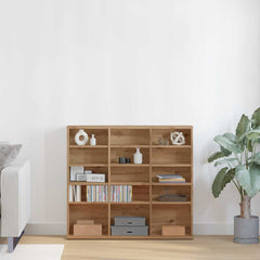 vidaXL CD Cabinet Artisan Oak 100x23x89,5 cm Engineered Wood 3