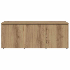 vidaXL TV Cabinet Artisan Oak 80x34x30 cm Engineered Wood 5