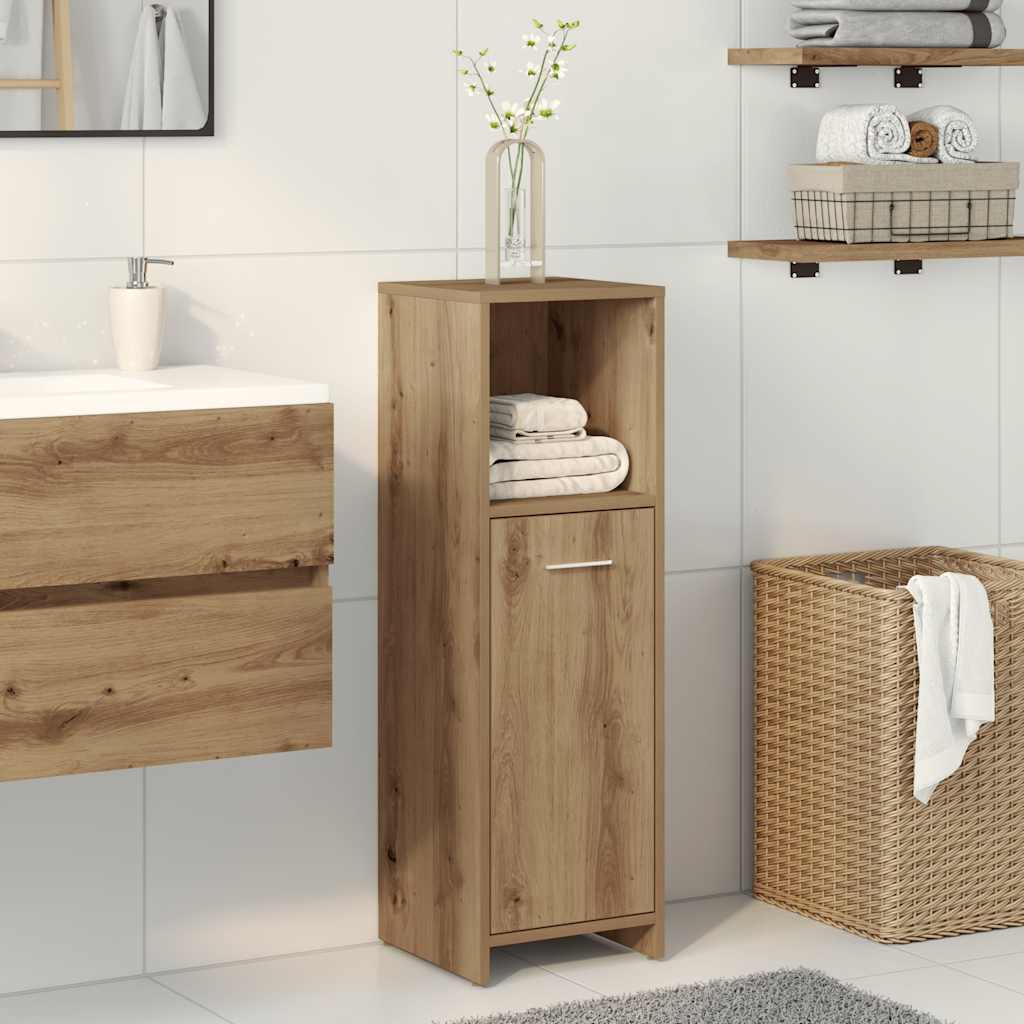 vidaXL Bathroom Cabinet Artisan Oak 30x30x95 cm Engineered Wood 1