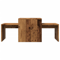vidaXL Coffee Table Old Wood 100x48x40 cm Engineered Wood 4