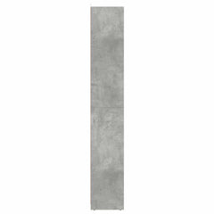 vidaXL Bathroom Cabinet Concrete Grey 30x30x183.5 cm Engineered Wood 6