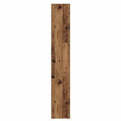 vidaXL Bathroom Cabinet Old Wood 30x30x183.5 cm Engineered Wood 6