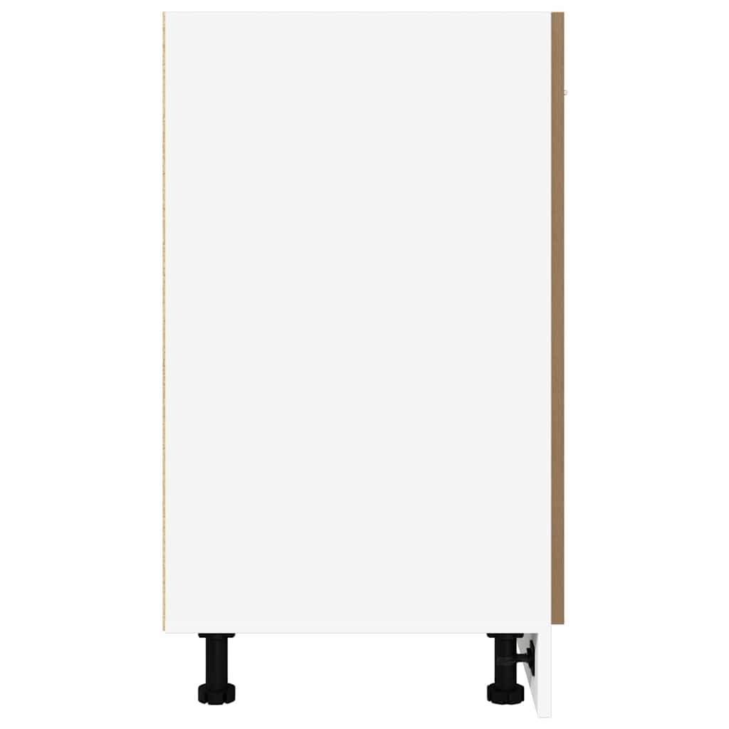 vidaXL Bottom Cabinet Lyon Artisan Oak 60x46x81.5 cm Engineered Wood 6