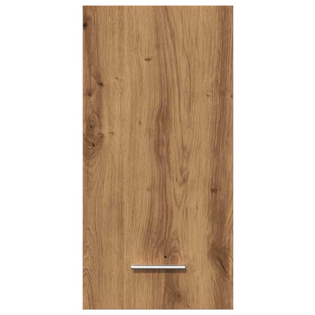 vidaXL Hanging Cabinet Lyon Artisan Oak 30x31x60 cm Engineered Wood 4