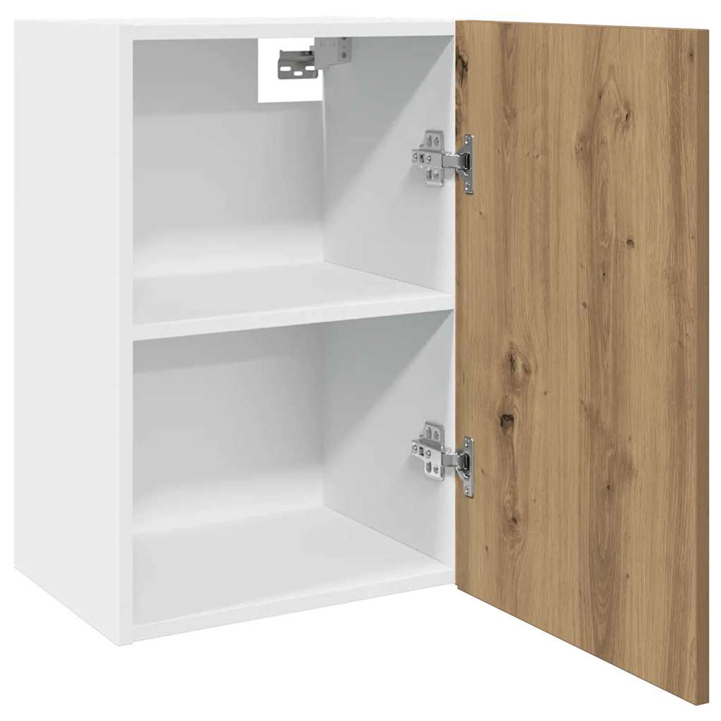 vidaXL Hanging Cabinet Lyon Artisan Oak 40x31x60 cm Engineered Wood 4