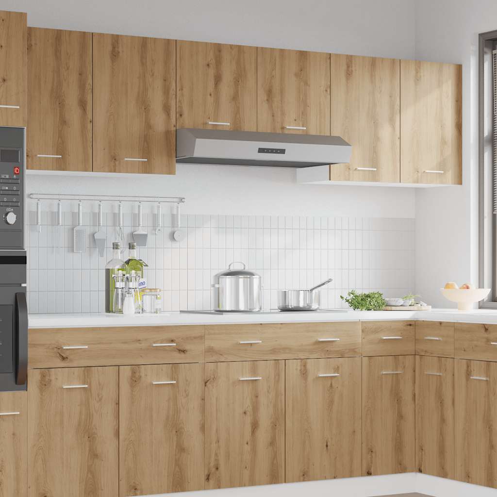 vidaXL Hanging Cabinet Lyon Artisan Oak 40x31x60 cm Engineered Wood 1