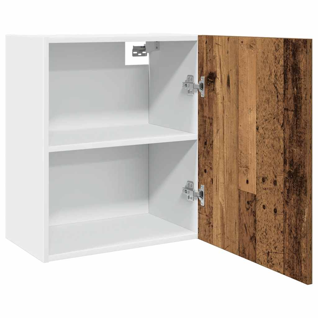 vidaXL Hanging Cabinet Lyon Old Wood 50x31x60 cm Engineered Wood 5