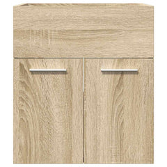 vidaXL Bathroom Sink Cabinet Sonoma Oak 41x38.5x46 cm Engineered Wood 4