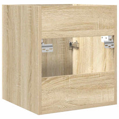 vidaXL Bathroom Sink Cabinet Sonoma Oak 41x38.5x46 cm Engineered Wood 6