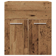 vidaXL Bathroom Sink Cabinet Old Wood 41x38.5x46 cm Engineered Wood 4