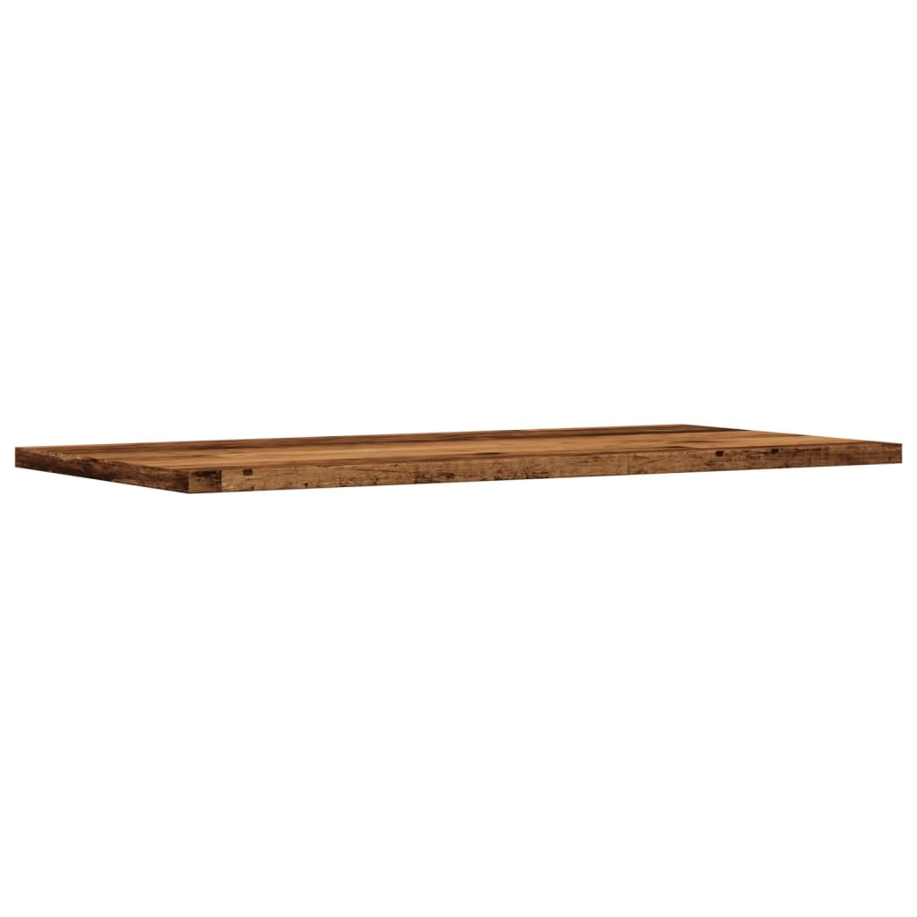 vidaXL Wall Shelves 4 pcs Old Wood 60x30x1,5 cm Engineered Wood 6