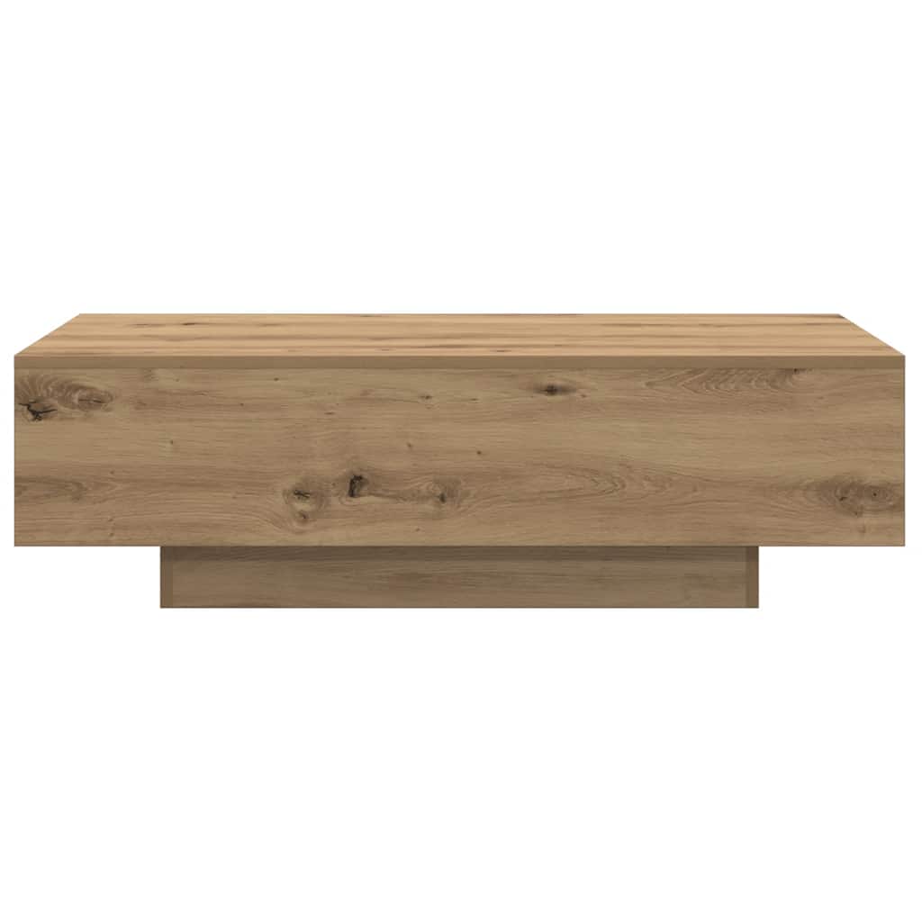 vidaXL Coffee Table Artisan Oak 100x49.5x31 cm Engineered Wood 4