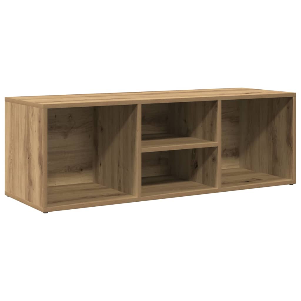 vidaXL Shoe Storage Bench Artisan Oak 102x35x35 cm Engineered Wood 2