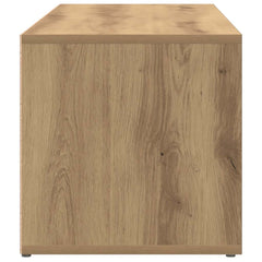 vidaXL Shoe Storage Bench Artisan Oak 102x35x35 cm Engineered Wood 5