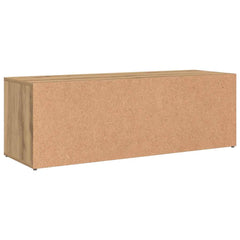 vidaXL Shoe Storage Bench Artisan Oak 102x35x35 cm Engineered Wood 6
