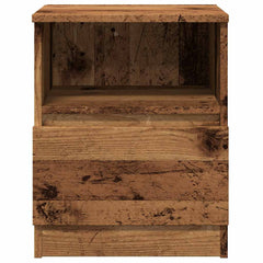 vidaXL Bedside Cabinets 2 pcs Old Wood 40x40x50 cm Engineered Wood 4
