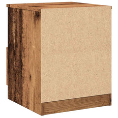 vidaXL Bedside Cabinets 2 pcs Old Wood 40x40x50 cm Engineered Wood 6