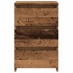 vidaXL Bedside Cabinet Old Wood 40x35x62,5 cm Engineered Wood 5