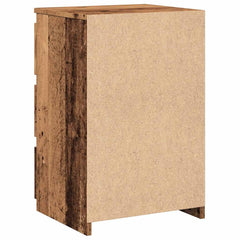 vidaXL Bedside Cabinet Old Wood 40x35x62,5 cm Engineered Wood 6