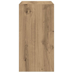 vidaXL Side Table Artisan Oak 50x26x50 cm Engineered Wood 5