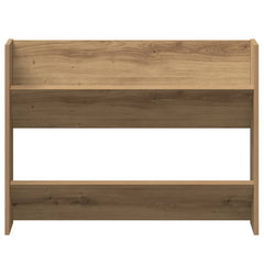 vidaXL Wall Shoe Cabinet Artisan Oak 80x18x60 cm Engineered Wood 5