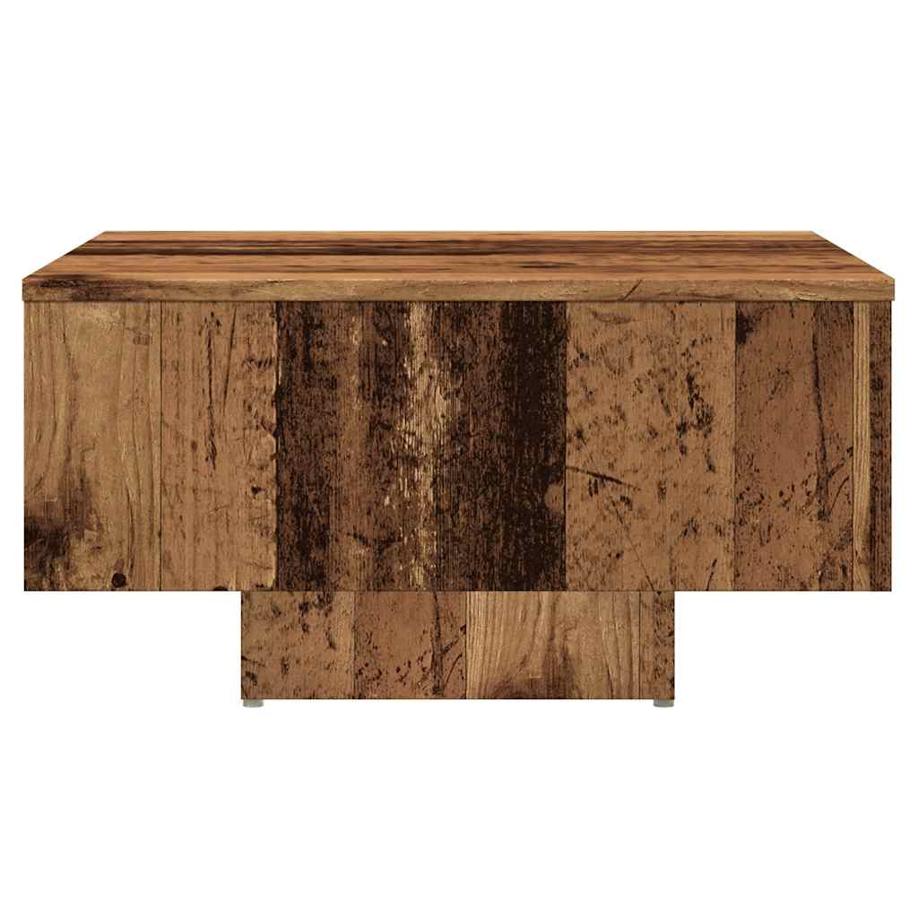vidaXL Coffee Table Old Wood 60x60x31.5 cm Engineered Wood 4