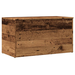 vidaXL Storage Chest Old Wood 84x42x46 cm Engineered Wood 2