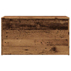 vidaXL Storage Chest Old Wood 84x42x46 cm Engineered Wood 4