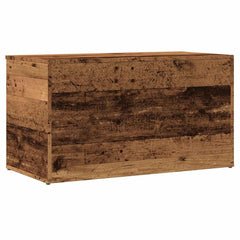 vidaXL Storage Chest Old Wood 84x42x46 cm Engineered Wood 6