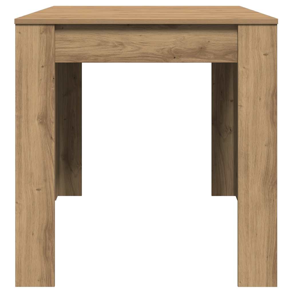 vidaXL Dining Table Artisan Oak 140x74.5x76 cm Engineered Wood 6