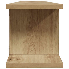 vidaXL Wall Shelves 2 pcs Artisan Oak 90x18x20 cm Engineered Wood 6